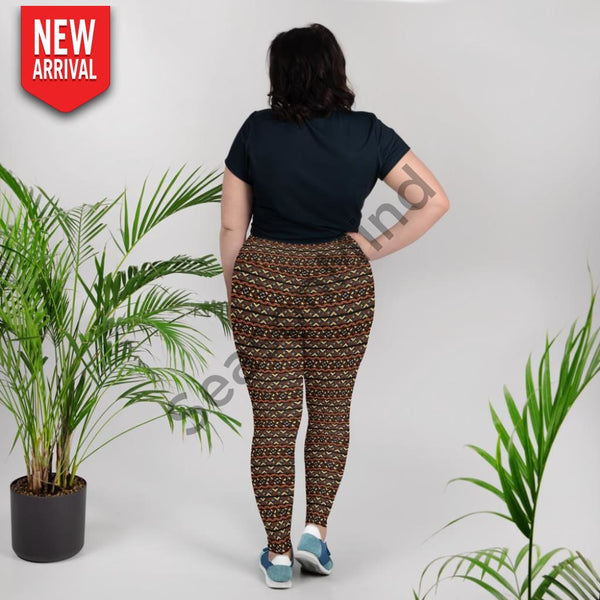 Bogolan Plus Size Leggings