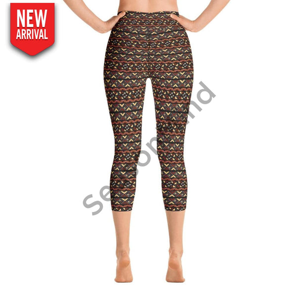 Bogolan Yoga Capri Legging