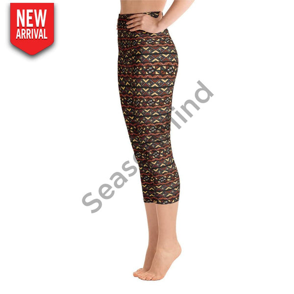 Bogolan Yoga Capri Legging