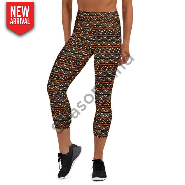 Bogolan Yoga Capri Legging