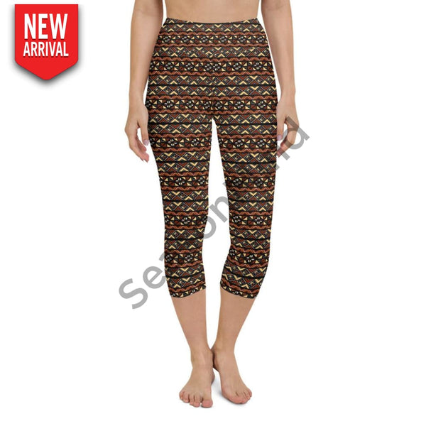 Bogolan Yoga Capri Legging