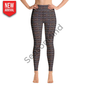 Bogolan Yoga Leggings Xs