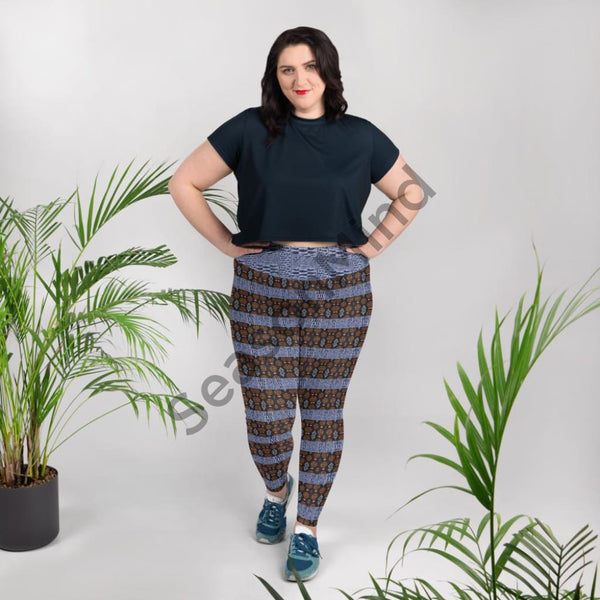 Cultural Plus Size Leggings 2Xl