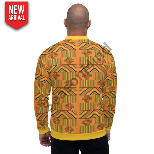 Kente Bomber Jacket