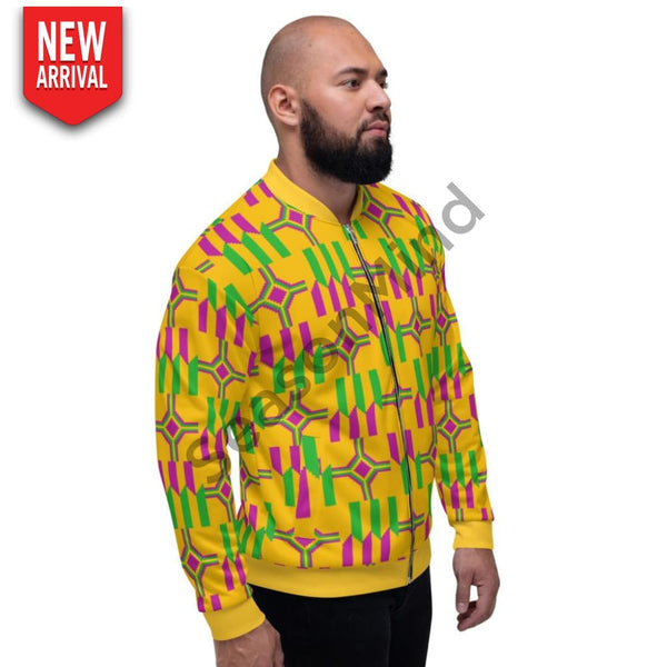 Kente Bomber Jacket