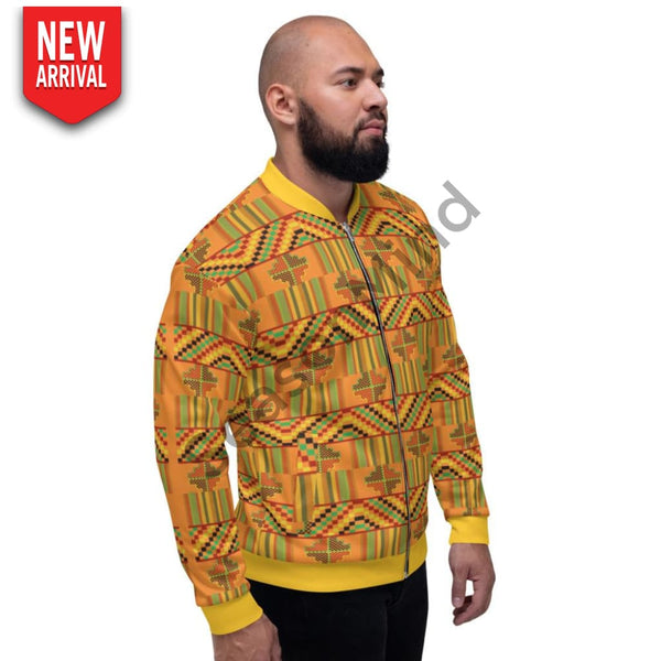 Kente Bomber Jacket