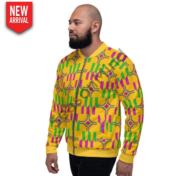 Kente Bomber Jacket