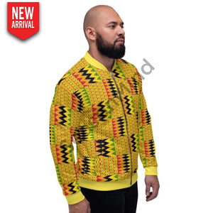 Kente Bomber Jacket