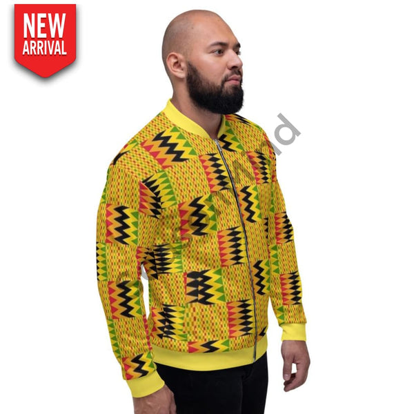 Kente Bomber Jacket