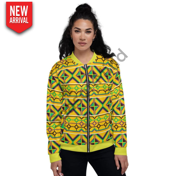 Kente Bomber Jacket M / Female