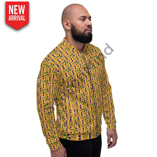 Kente Bomber Jacket M / Male