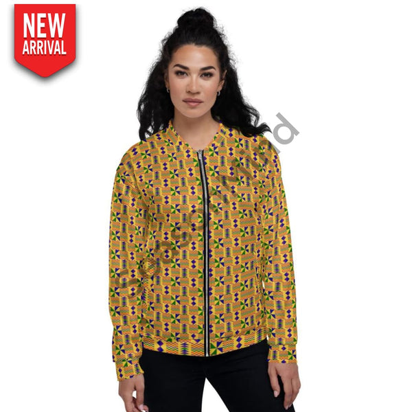 Kente Bomber Jacket S / Female