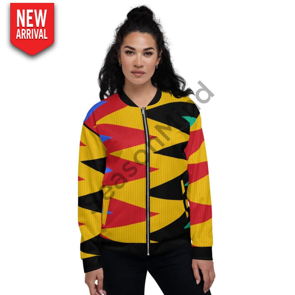 Kente Bomber Jacket S / Female