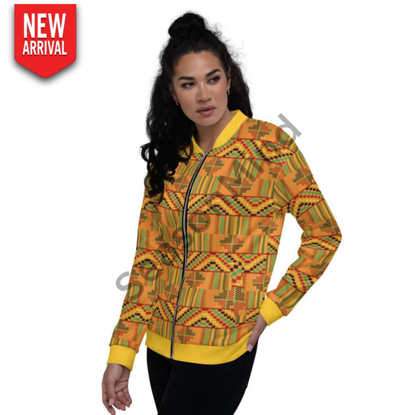 Kente Bomber Jacket S / Female