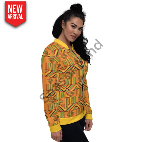 Kente Bomber Jacket Xs / Female