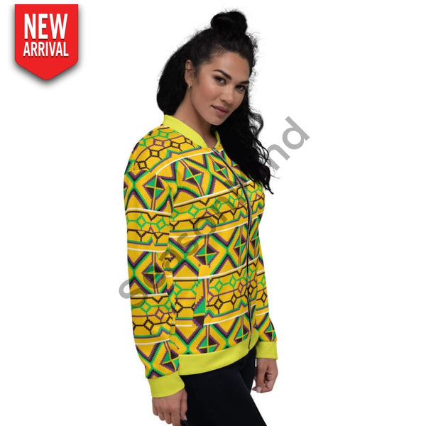 Kente Bomber Jacket Xs / Female