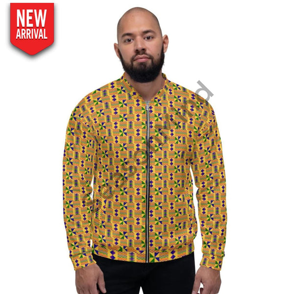 Kente Bomber Jacket Xs / Male