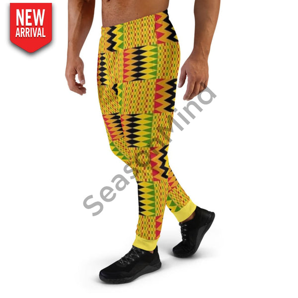 Kente Style Mens Joggers