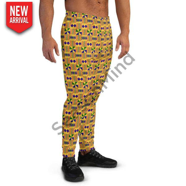 Kente Style Mens Joggers