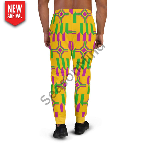 Kente Style Mens Joggers