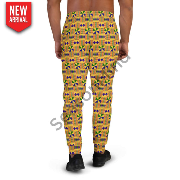 Kente Style Mens Joggers