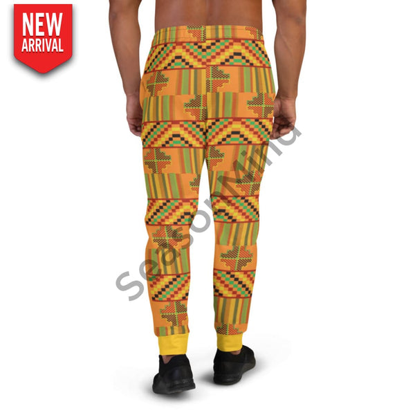 Kente Style Mens Joggers