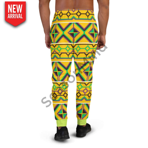 Kente Style Mens Joggers