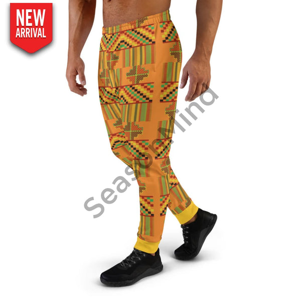 Kente Style Mens Joggers