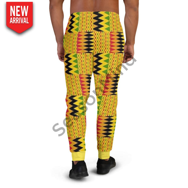 Kente Style Mens Joggers