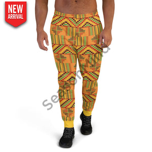 Kente Style Mens Joggers Xs