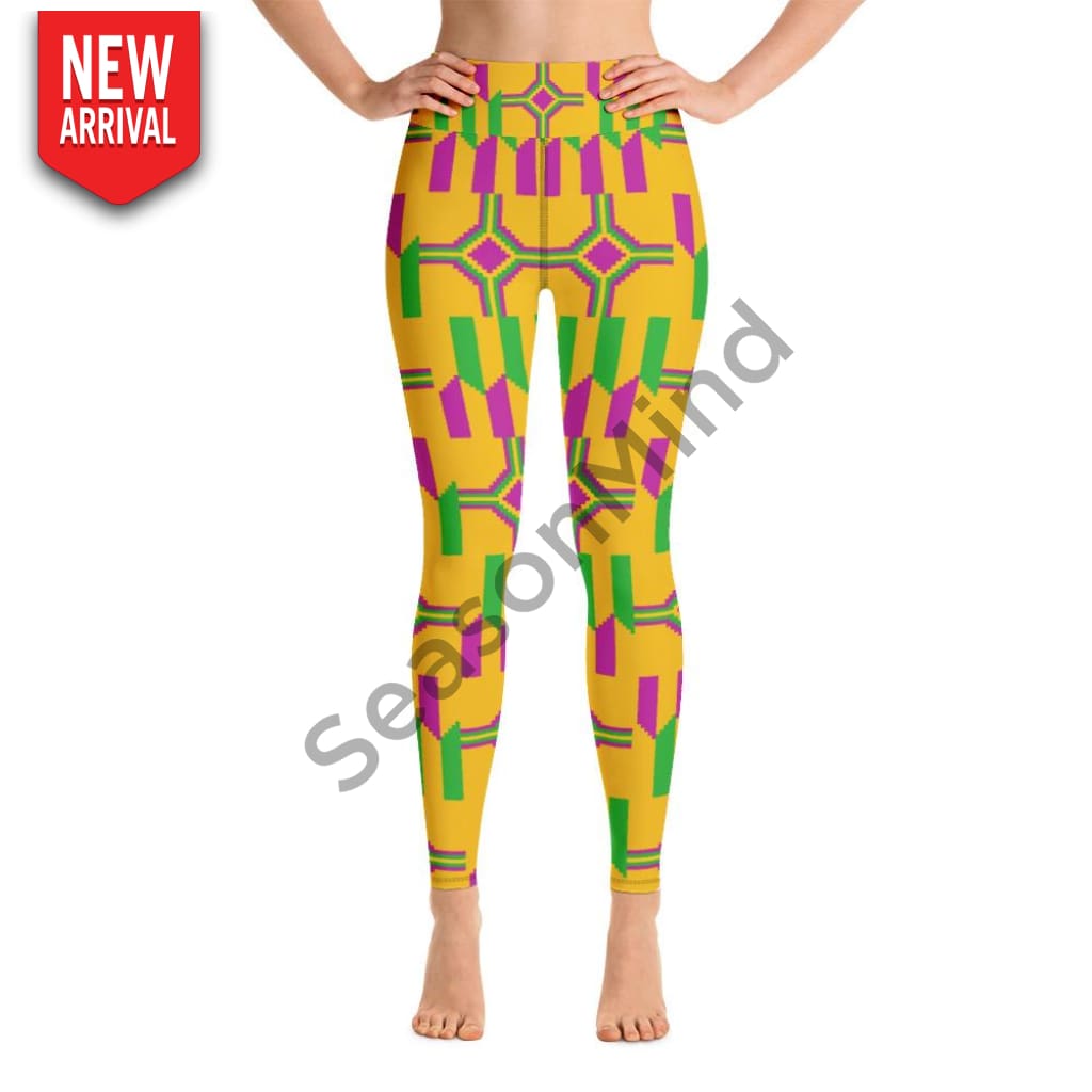 Kente Yoga Legging Xs