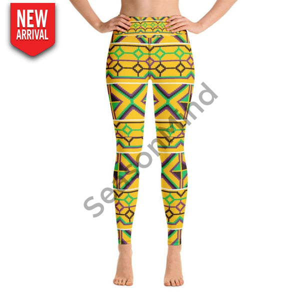 Kente Yoga Legging Xs