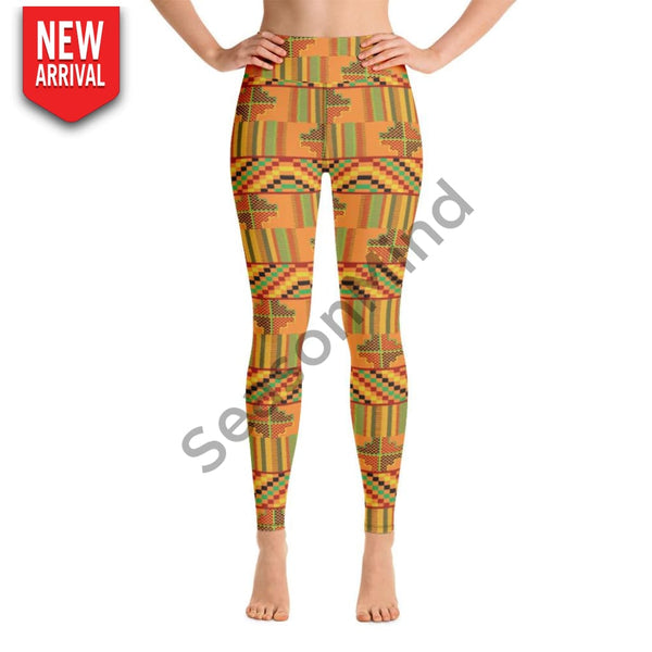 Kente Yoga Legging Xs