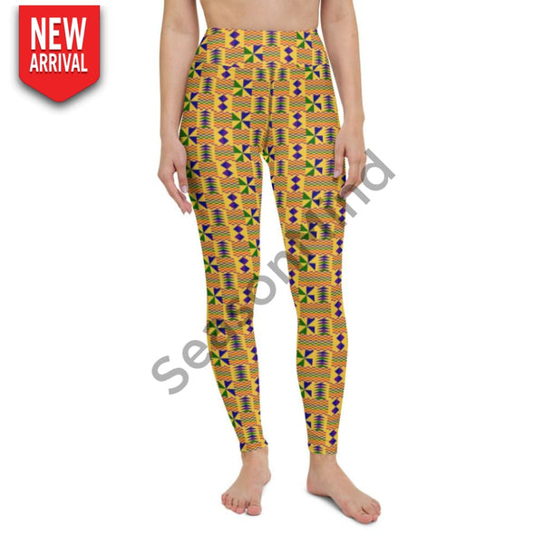 Kente Yoga Leggings