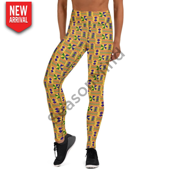 Kente Yoga Leggings