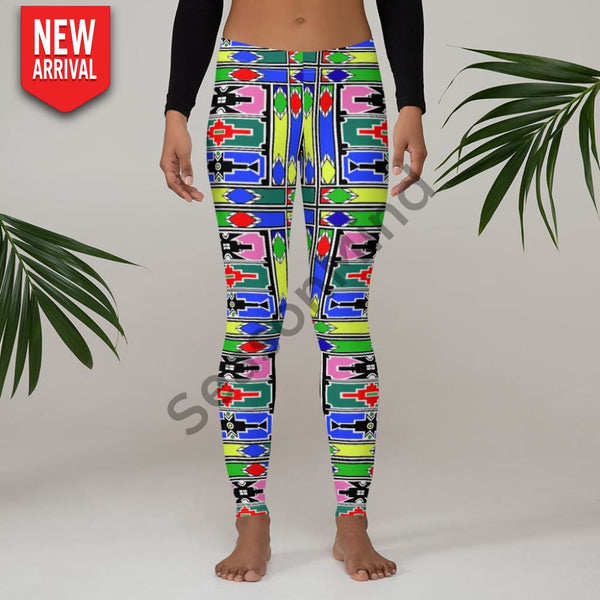 Ndebele Cultural Legging