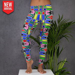 Ndebele Cultural Legging Xs