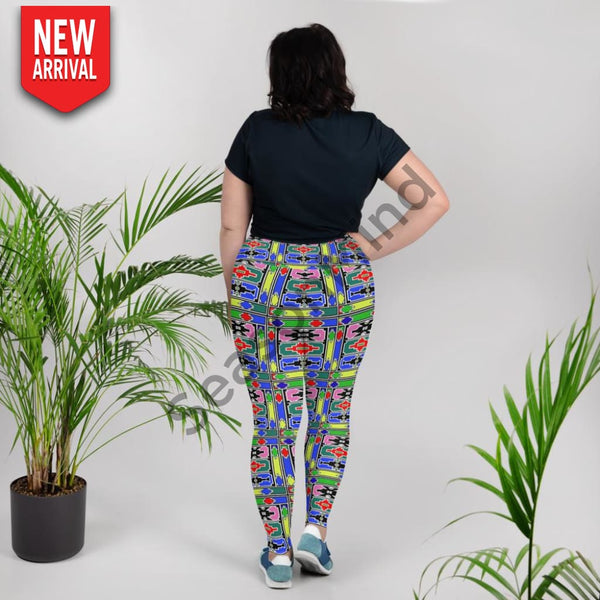 Ndebele Plus Size Leggings