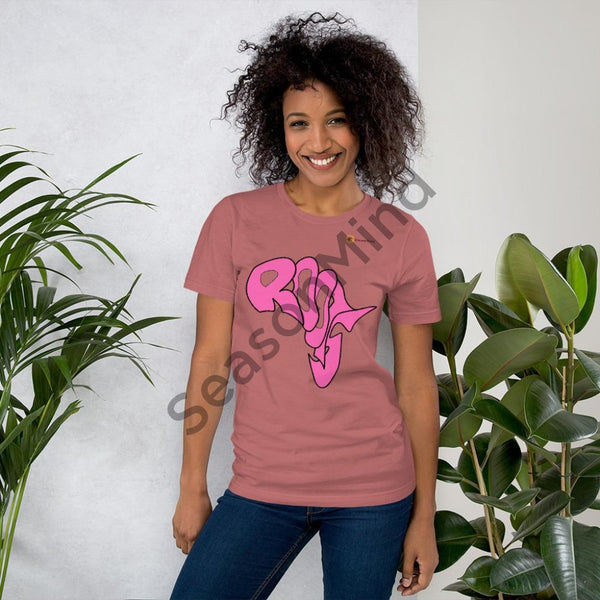 Roots T-Shirt (Hot Pink) Mauve / S Female