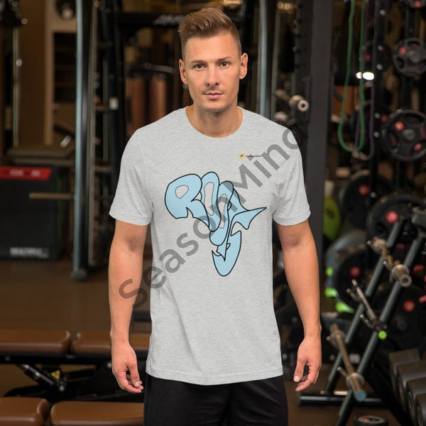 Roots T-Shirt (Light Blue) Athletic Heather / S Male