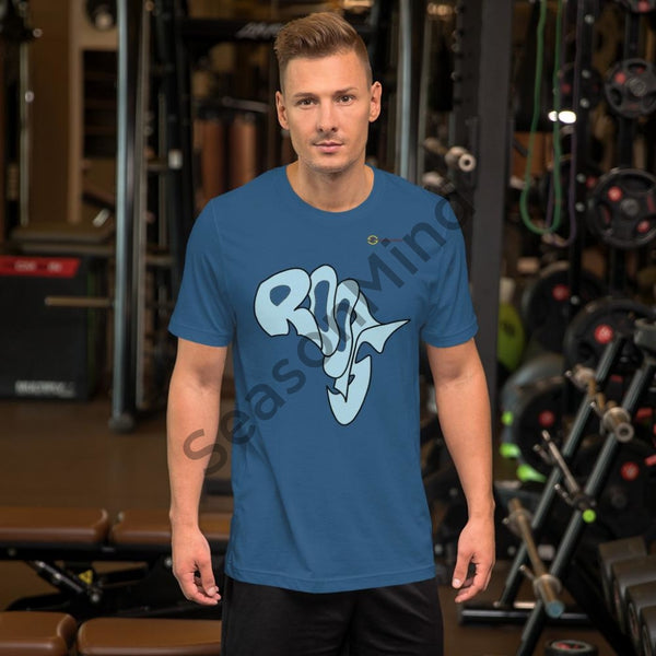 Roots T-Shirt (Light Blue) Steel Blue / S Male