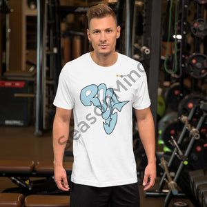 Roots T-Shirt (Light Blue) White / Xs Male