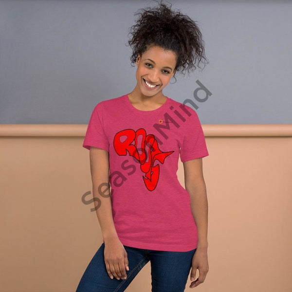 Roots T-Shirt (Red) Heather Raspberry / S Female