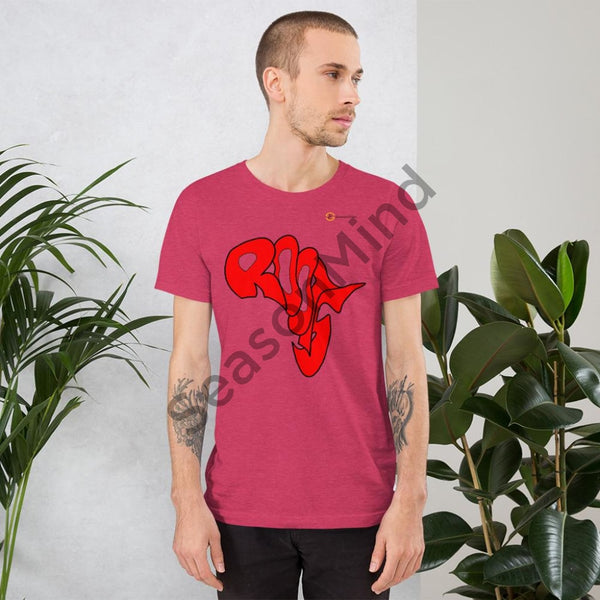 Roots T-Shirt (Red) Heather Raspberry / S Male