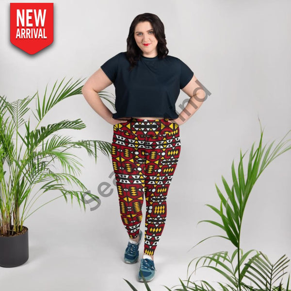 Samaka Plus Size Leggings 2Xl